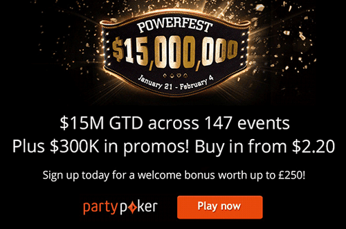 Partypoker Powerfest - NZ 2018