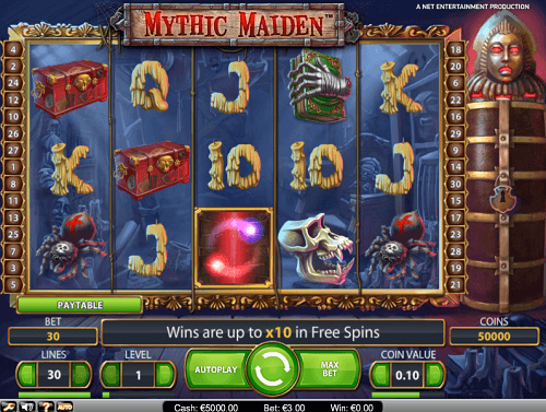Play & Win Mythic Maiden