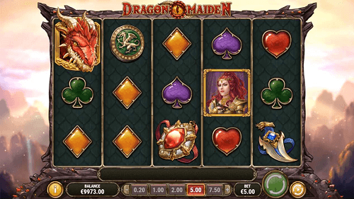 Dragon Maiden Pokie Game Screen Dragon Maiden Pokie Rating