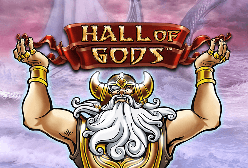 Hall of Gods Pokie Revie Logo Hall of Gods Pokie Revie