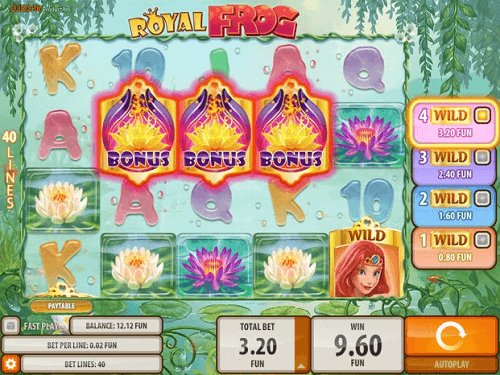 Royal Frog Pokie Rating - Bonus Symbol Match Royal Frog Pokie Rating