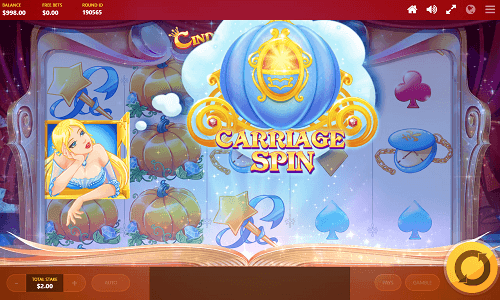 Activate the Carriage Spin in Cinderella’s Ball Cinderella’s Ball Pokie Rating