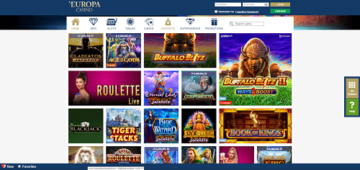 Europa Casino Games