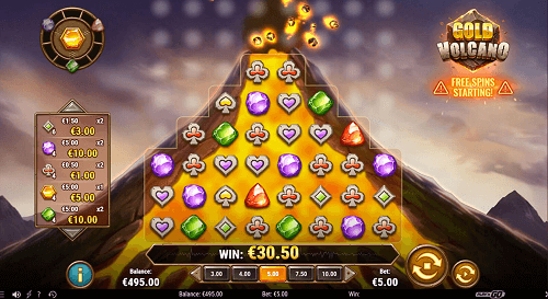 Gold Volcano July Pokie