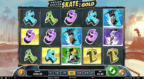 Skate for Gold July Pokie