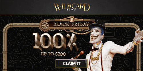 Wild Card City Bonus Wild Card City Black Friday Casino Bonus